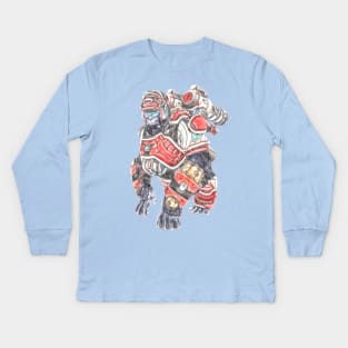 Overwatch Winston Catcher Skin Kids Long Sleeve T-Shirt